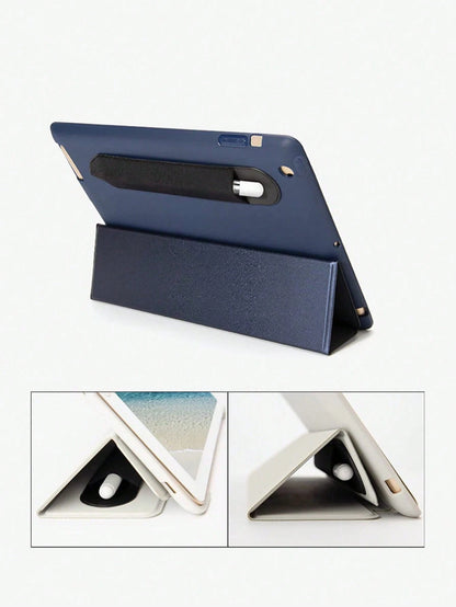 1pc Tablet Touch Pen Pouch, Capacitive Pen Protective Cover, Apple Pencil 2nd Gen Pen Sleeve Anti-Lost Pen Bag, Thin Portable Self-Adhesive Storage Pen Case