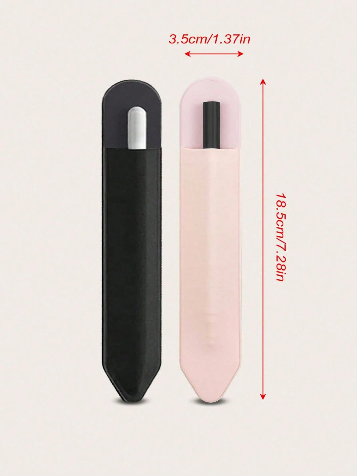 1pc Tablet Touch Pen Pouch, Capacitive Pen Protective Cover, Apple Pencil 2nd Gen Pen Sleeve Anti-Lost Pen Bag, Thin Portable Self-Adhesive Storage Pen Case
