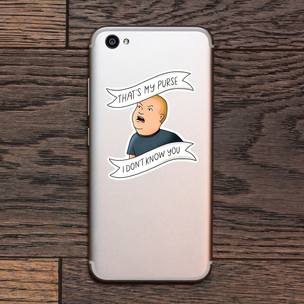 1PC That's My Purse Sticker, Funny Bobby Laptop Decal, I Don't Know You Vinyl, Self Defense Humor Gift, Waterproof Peel & Stick Water Bottle Sticker, Durable Purse Protector Tumbler Decal