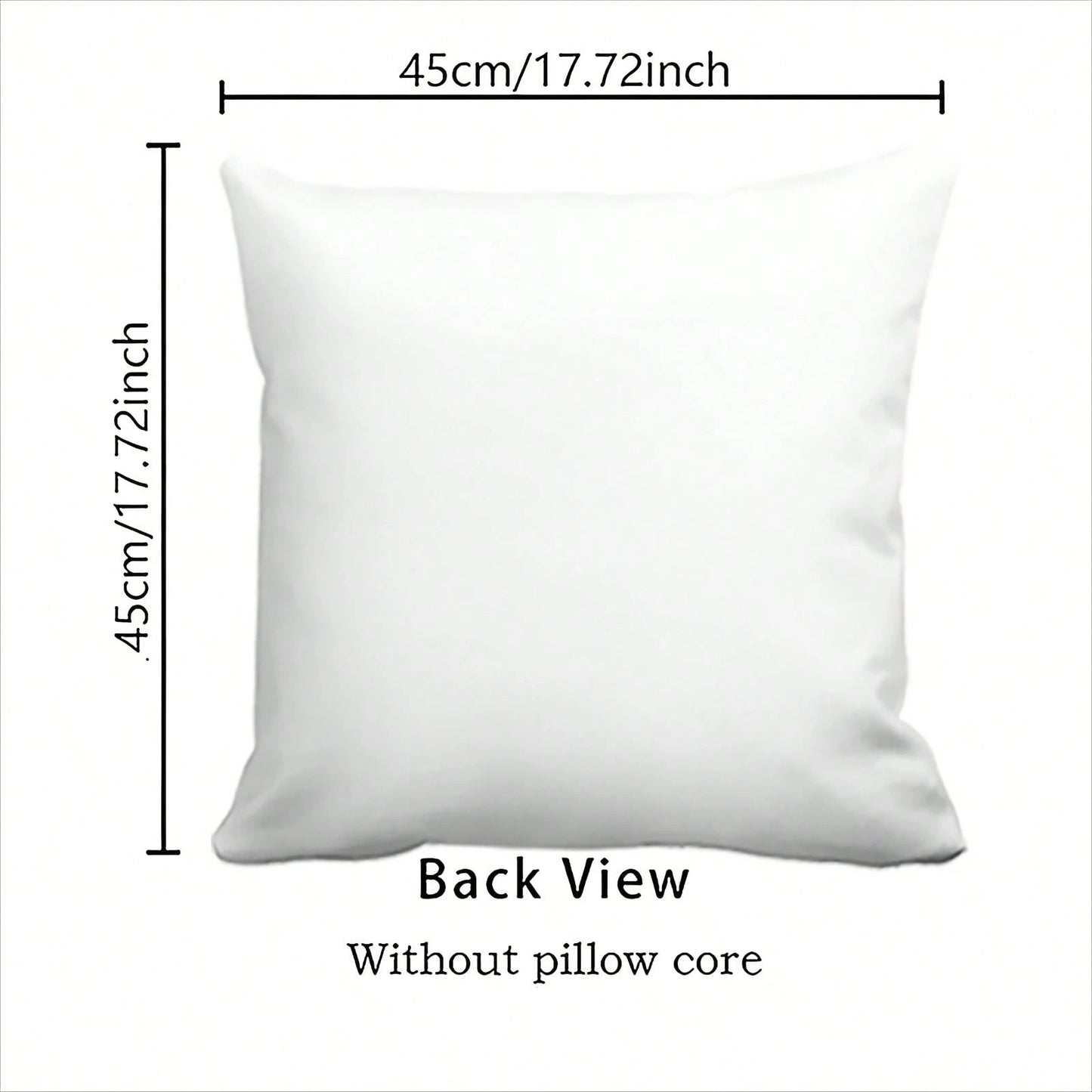 1pc Tony Montana Printed Plush Pillow Case, Suitable For Living Room, Bedroom, Store Decor, Movie Lover Gift, Without Pillow Insert