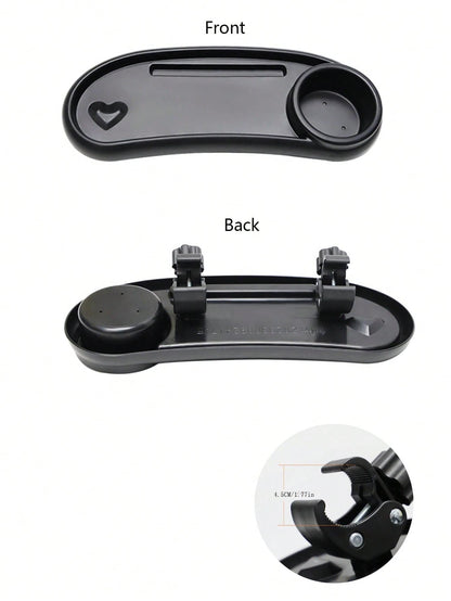 1pc Universal Baby Stroller Food Tray, Infant Pushchair Snack Plate, Stroller Tray Accessory