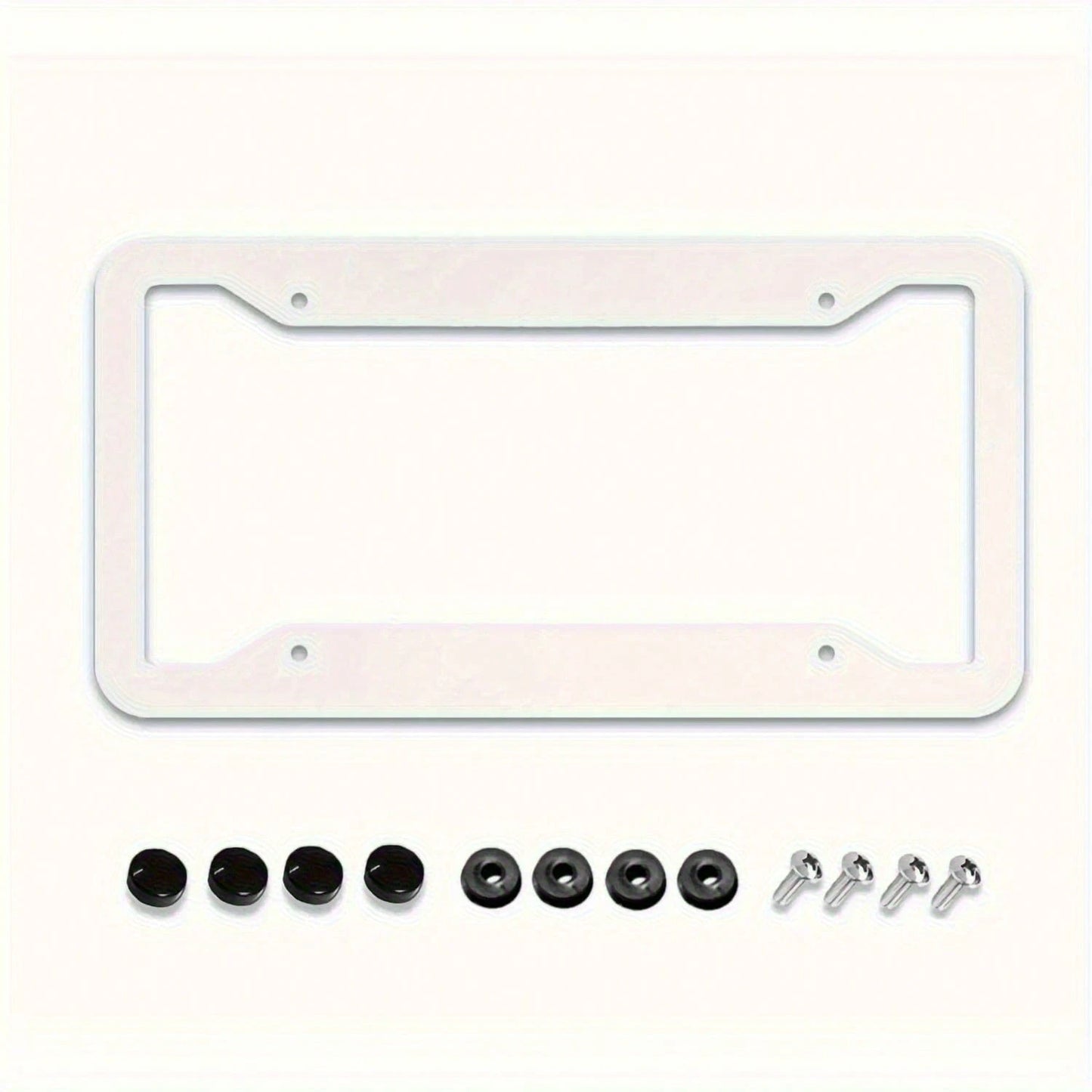 1Pc Vintage Floral Butterfly Black Metal License Plate Frame,12.2*6.3Inch,2 Holes Easy Install,Unisex Front Rear Bumper Decor,Sturdy Vehicle Accessory,License Plate,Car Decor,Mothers Day,Birthday Gift