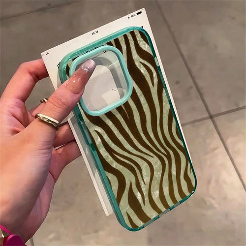 1PC Zebra Print Phone Case, Animal Skin Style, Phone Case For IPhone 17 Pro Max 17 Air 17Pro 16 15 14 13 12 11 Pro Max, Gift, Bold Stripes Pattern, Wild Animal Design, Striped Texture, Nature Lover P