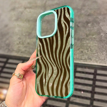 1PC Zebra Print Phone Case, Animal Skin Style, Phone Case For IPhone 17 Pro Max 17 Air 17Pro 16 15 14 13 12 11 Pro Max, Gift, Bold Stripes Pattern, Wild Animal Design, Striped Texture, Nature Lover P