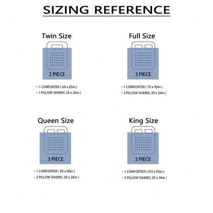 2/3pcs Futuristic Neon Grid Digital Printed Comforter Sets (Twin, Full, Queen, King Sizes), U-Shaped Quilting, 1 Comforter + 1/2 Pillowcases, Lightweight Breathable & Warm All-Season Bedding, Soft & D