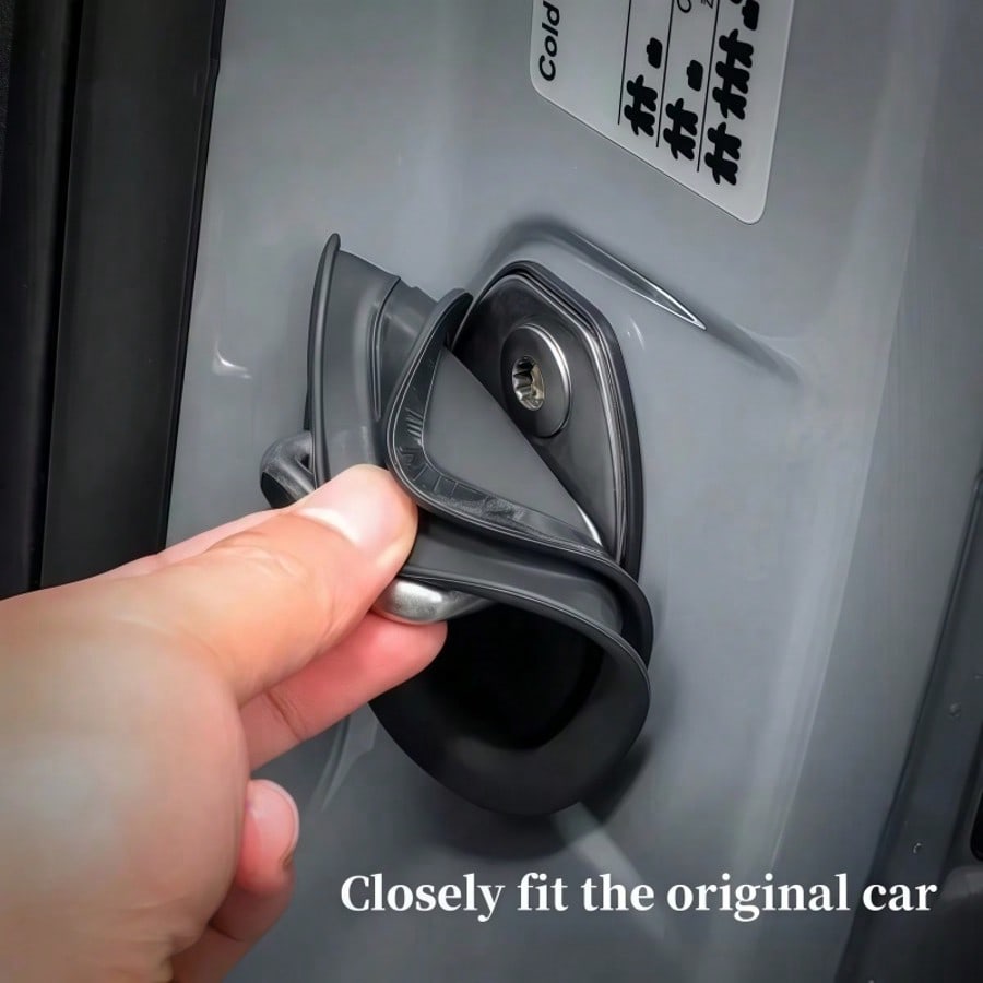 2/4pcs Car Door Lock Silicone Covers, Shock Absorbing Anti-Noise, Wear-Resistant Protection, Effectively Protect Car Door Locks