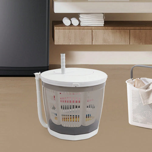 2 In 1 Non-Electric Washing Machine, Compact Washer Spin Dryer, Hand Washer