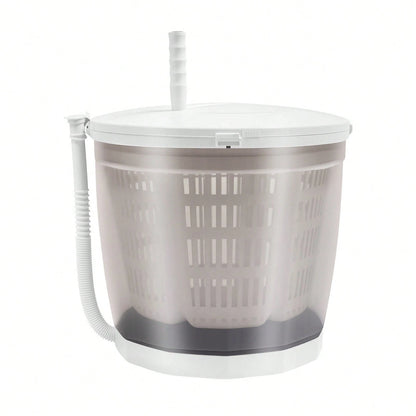 2 In 1 Non-Electric Washing Machine, Compact Washer Spin Dryer, Hand Washer
