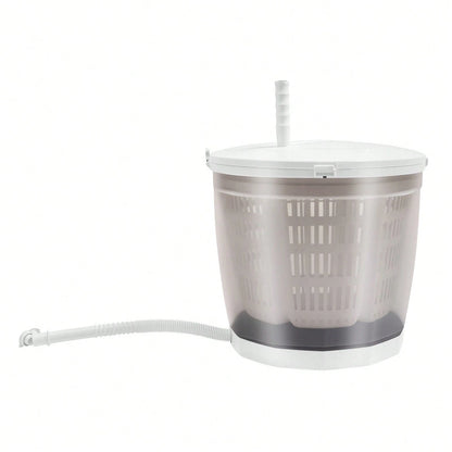 2 In 1 Non-Electric Washing Machine, Compact Washer Spin Dryer, Hand Washer