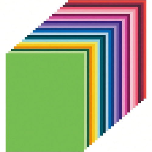 20/50/100 Sheet Colored Card Stock Printer Paper, Pastel Construction Paper For Scrapbook Office Printing DIY Raft 8.3x11.6 Inch