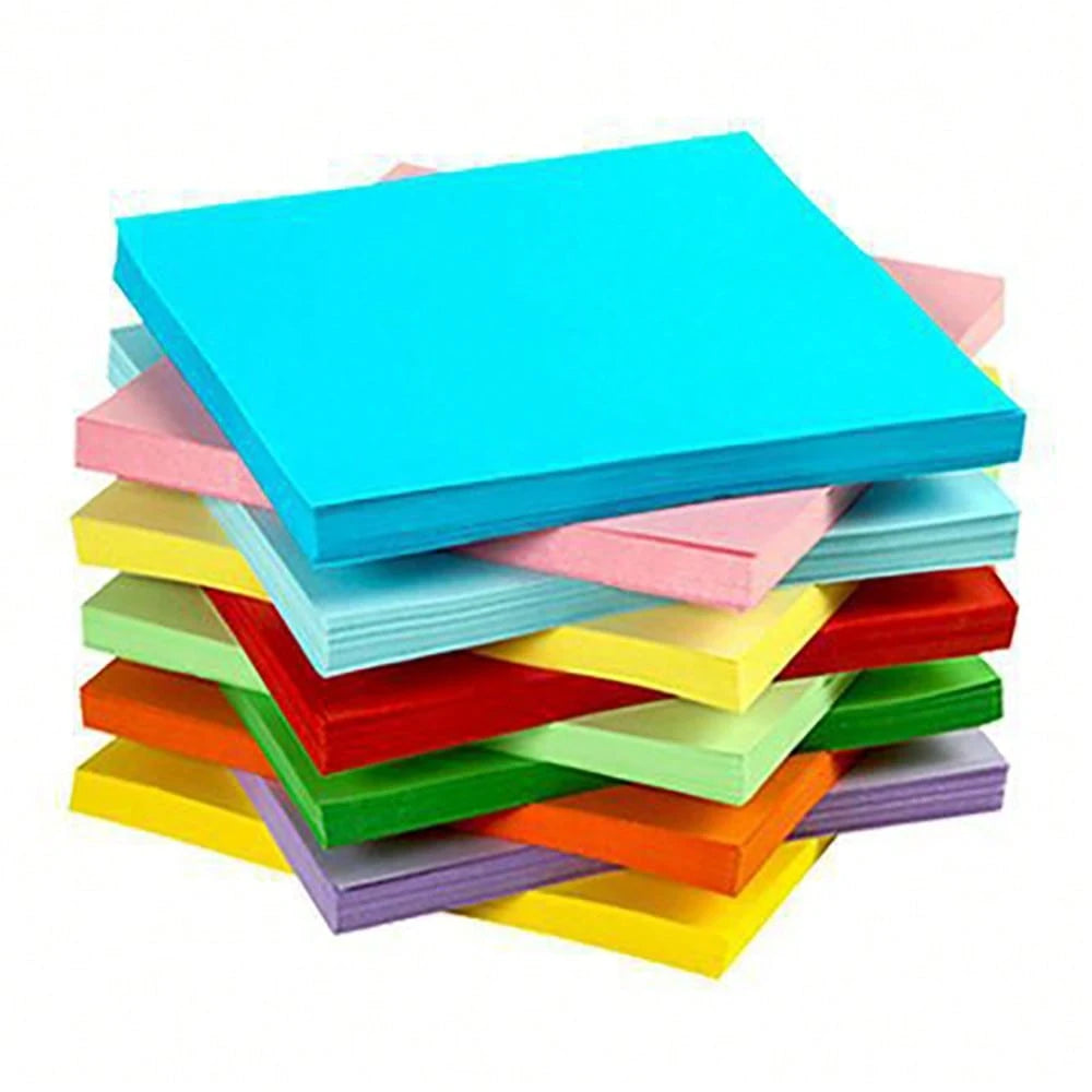 20/50/100 Sheet Colored Card Stock Printer Paper, Pastel Construction Paper For Scrapbook Office Printing DIY Raft 8.3x11.6 Inch