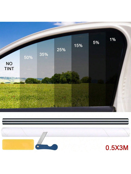 20" X 10FT/20FT Uncut Car Window Tint Film Roll 5-50% VLT Car Home Office Glass
