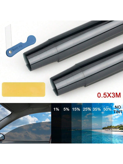 20" X 10FT/20FT Uncut Car Window Tint Film Roll 5-50% VLT Car Home Office Glass
