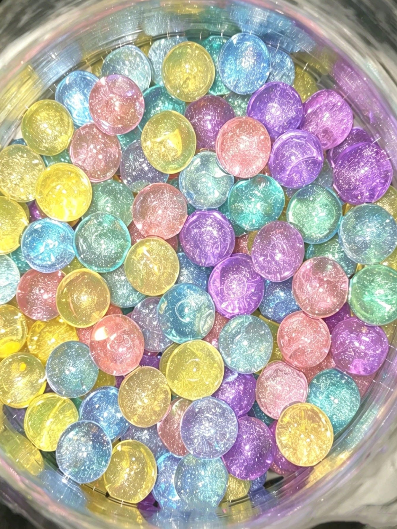 2000pcs Water Beads, Ideal For Vase Filler, Floating Candles, Wedding Centerpiece Decor, Plants And Home Decor, Also Elegant Thanksgiving Decor Gift, Birthday Gift, Graduation Gift, Housewarming Decor