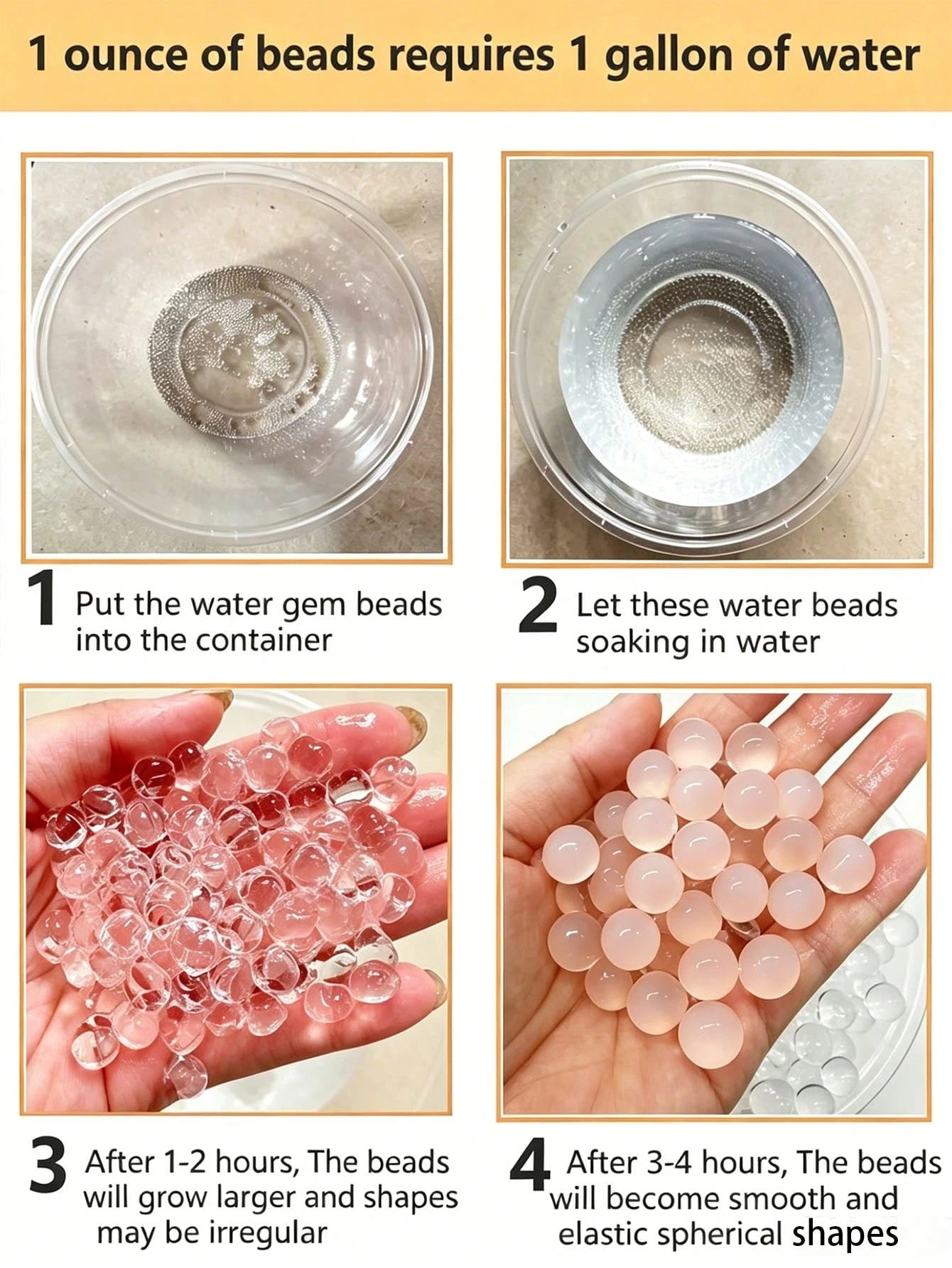 2000pcs Water Beads, Ideal For Vase Filler, Floating Candles, Wedding Centerpiece Decor, Plants And Home Decor, Also Elegant Thanksgiving Decor Gift, Birthday Gift, Graduation Gift, Housewarming Decor