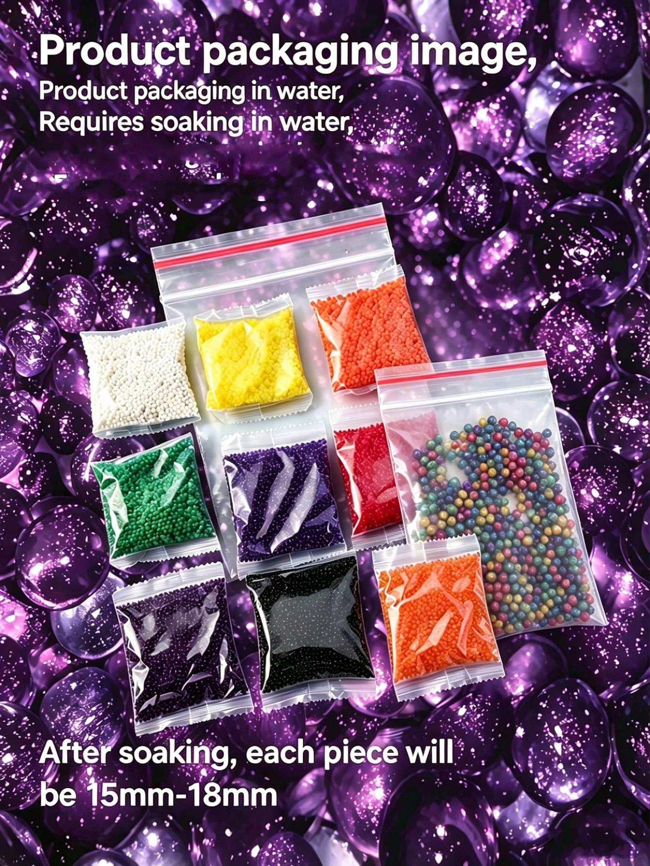 2000pcs Water Beads, Ideal For Vase Filler, Floating Candles, Wedding Centerpiece Decor, Plants And Home Decor, Also Elegant Thanksgiving Decor Gift, Birthday Gift, Graduation Gift, Housewarming Decor