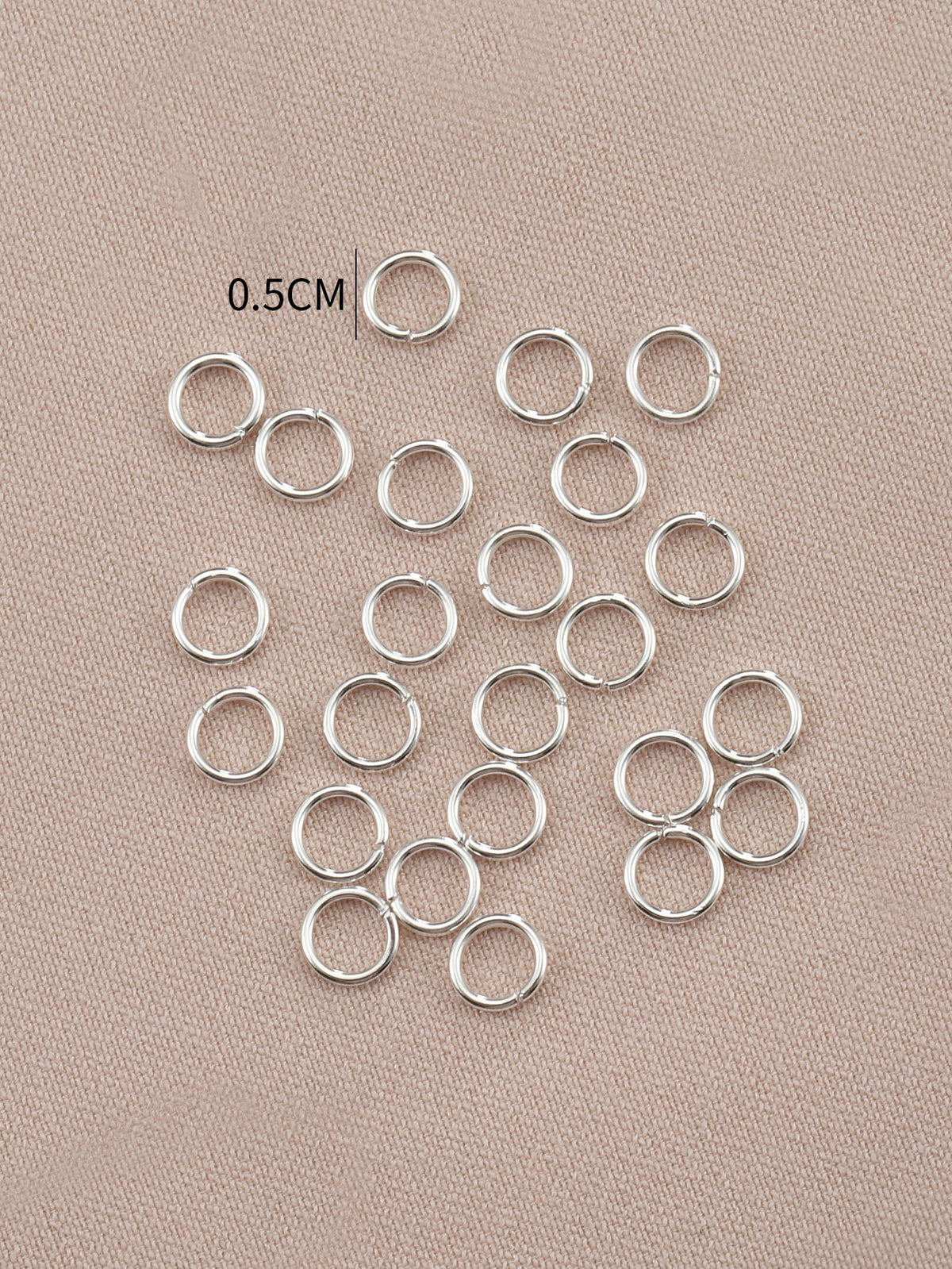 200pcs Open Jump Rings For Jewelry Making And Necklace Repair