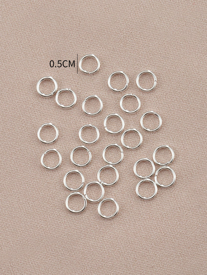 200pcs Open Jump Rings For Jewelry Making And Necklace Repair