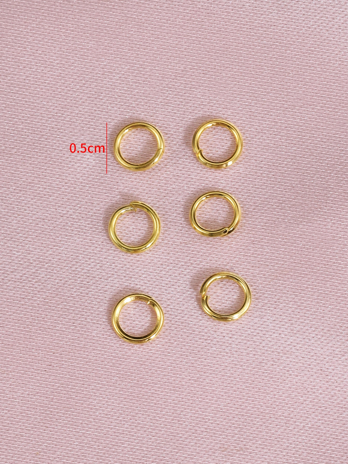 200pcs Open Jump Rings For Jewelry Making And Necklace Repair