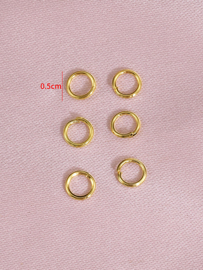200pcs Open Jump Rings For Jewelry Making And Necklace Repair