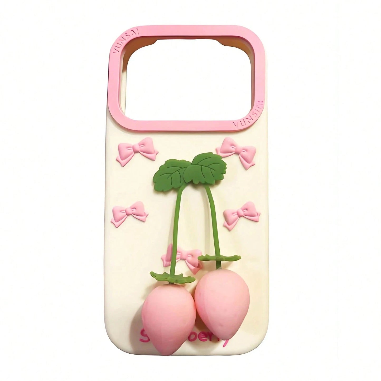 2025 New Design 17, 17 Pro, 17 Pro 3D Cute Cartoon Soft Silicone Shockproof Protective Covers Phone Back