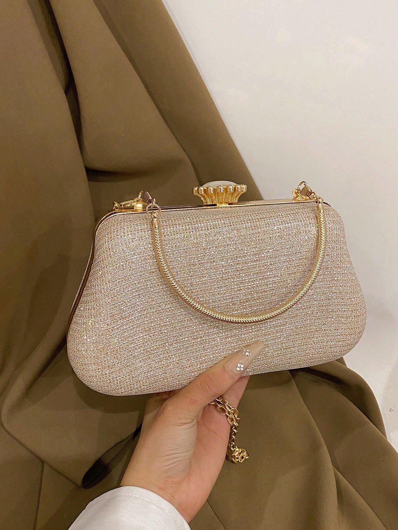 2025 New Party/Wedding Shoulder Handbag, Classic Crossbody Evening Clutch, Fashionable Clutch Bags For Woman,Wedding, Party Bags, Wedding Items,Bride