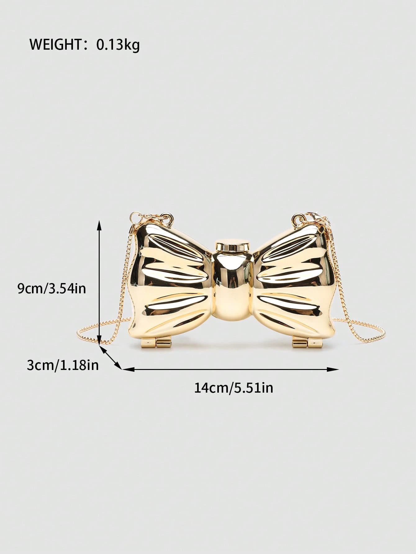 2025 Spring/Summer New Bow Art Yuansu Feng Chain Women's Small Square Bag, Minimalist Shoulder & Crossbody Bag