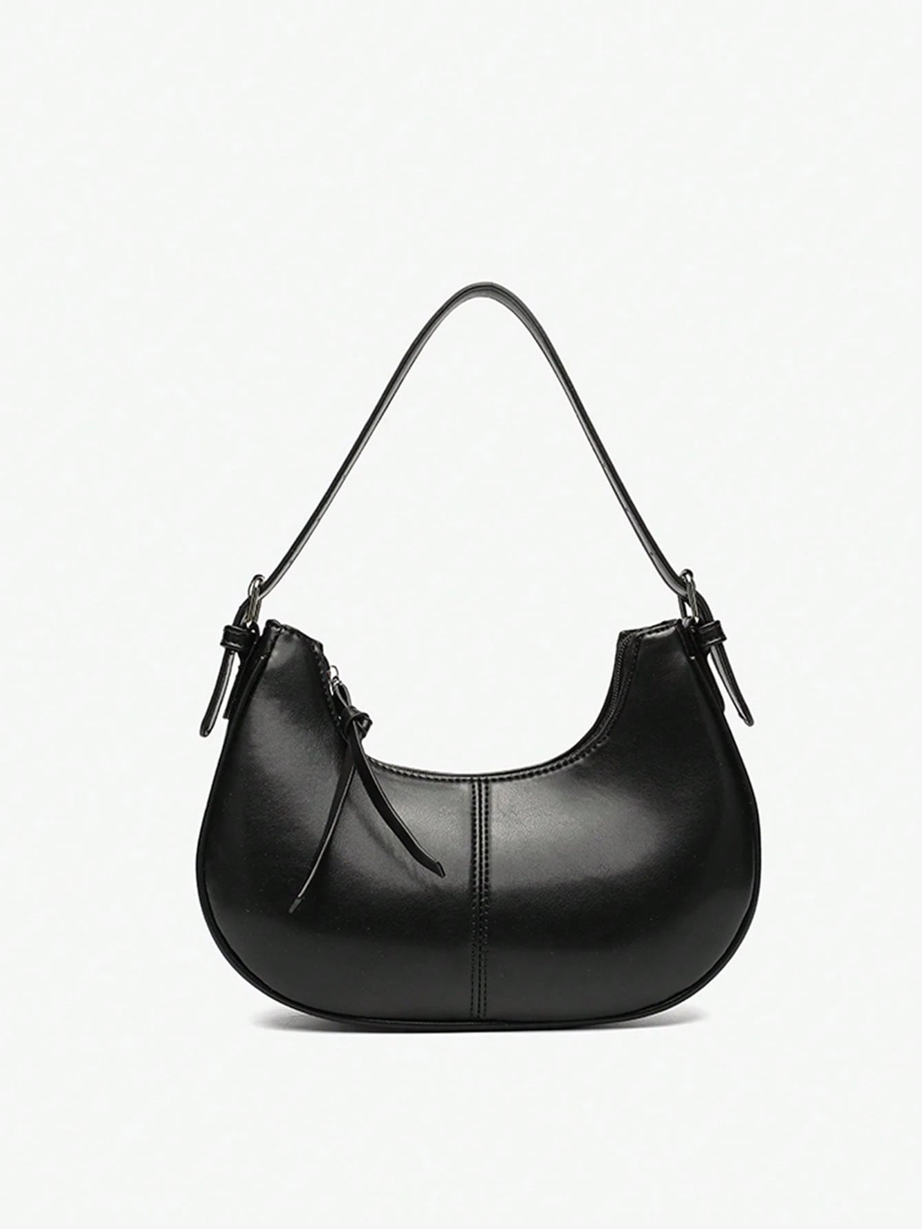 2026 New Niche Women's Handbag, Versatile Shoulder Underarm Bag, Casual Fashion Crescent Bag, Minimalist Hand-Carried Bag