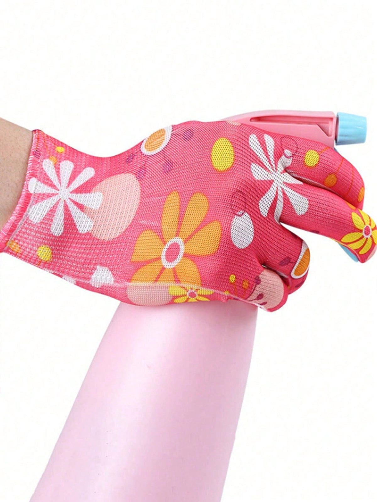 20pcs/10sets Women's Floral Gardening Gloves, Non-Slip Grip Garden Work Gloves, Comfortable Anti- Gardening Gloves, Spring Gift