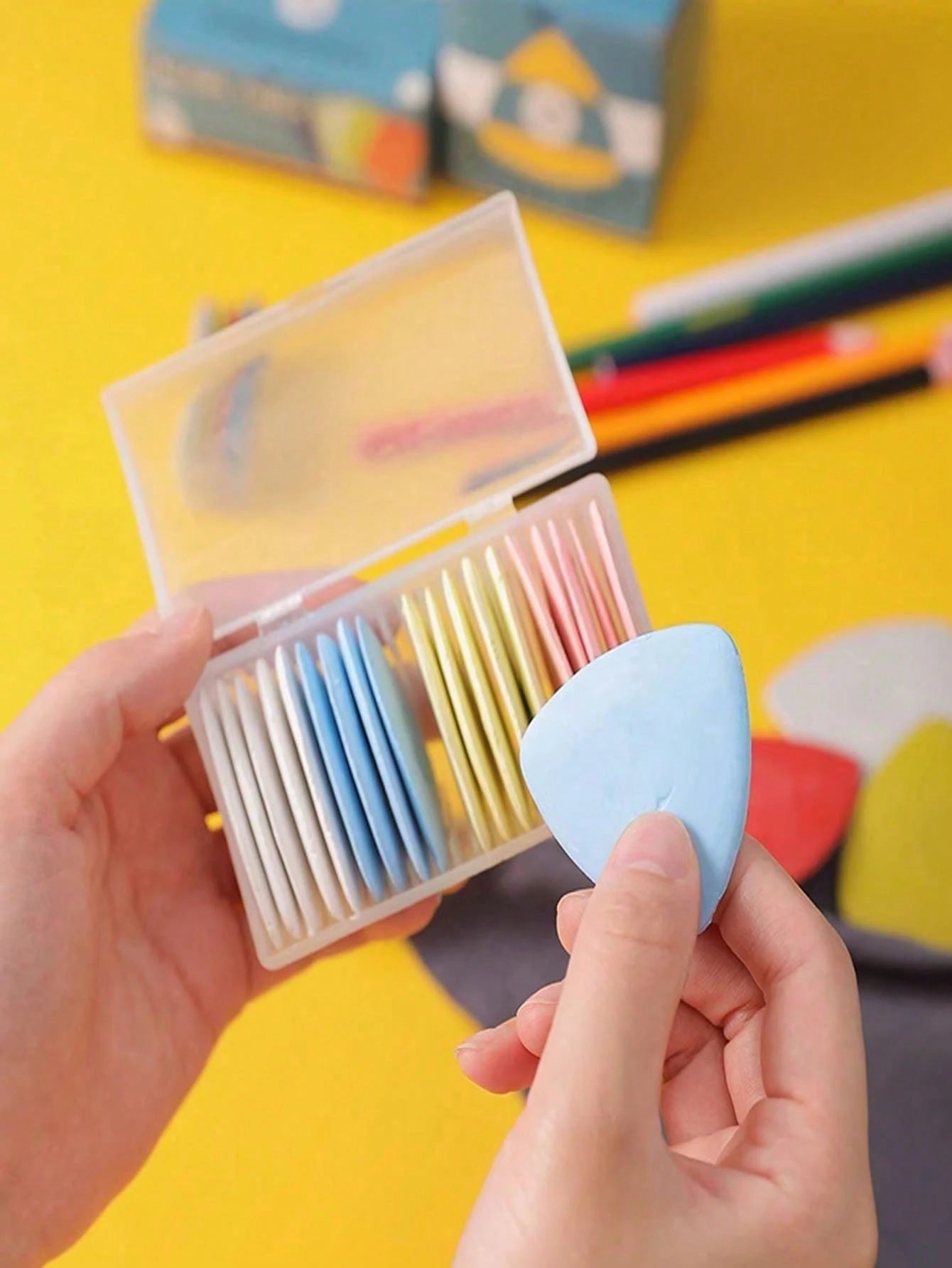 20pcs/Set Erasable Tailor's Chalk Marking Pens- Perfect For Sewing And Needlework, Random Colors