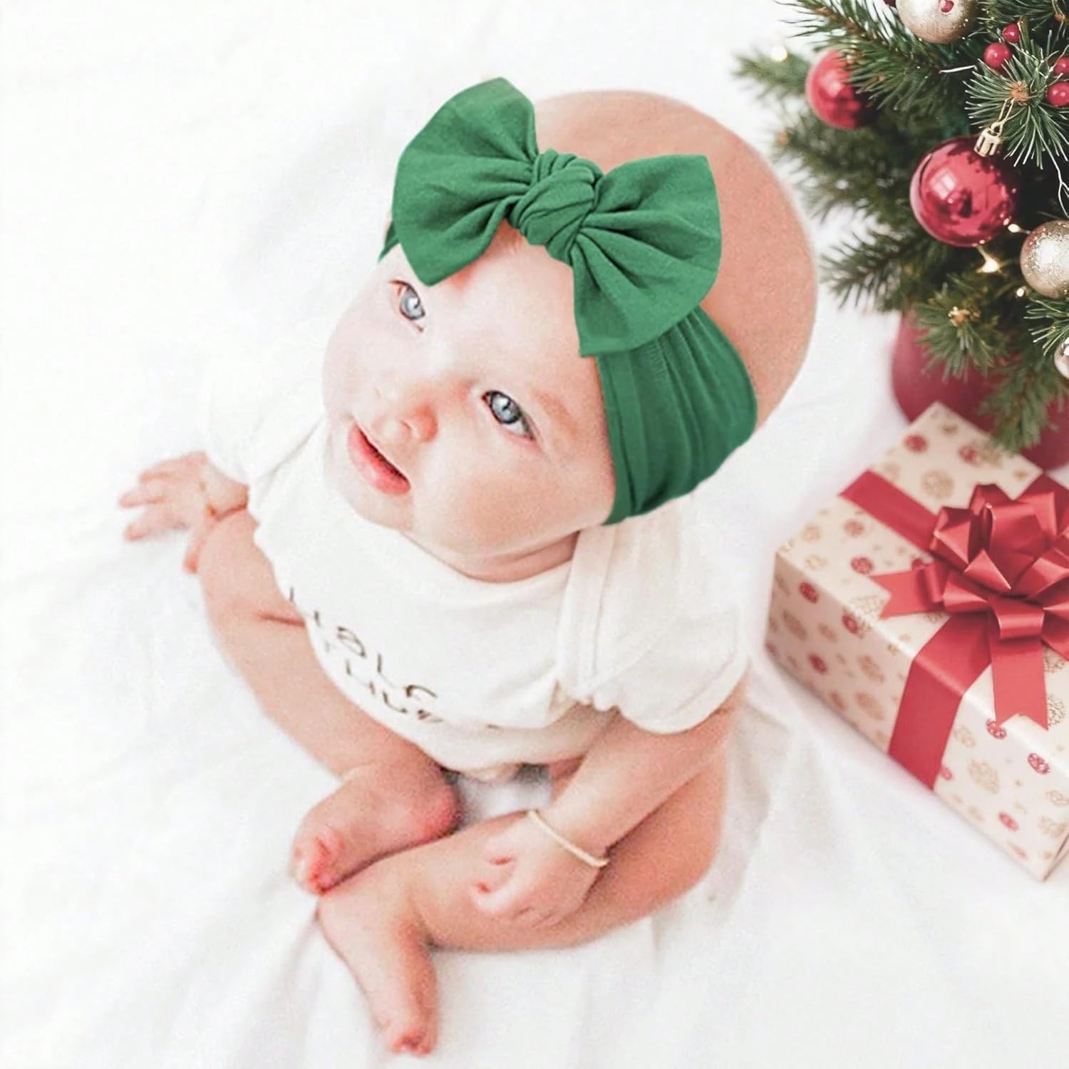22 PCS Baby Headbands Soft Nylon Hairbands With Bows Girls Hair Accessories For Newborn Infant Toddler Kids Handmade,Baby Bows,Baby Girl Bows