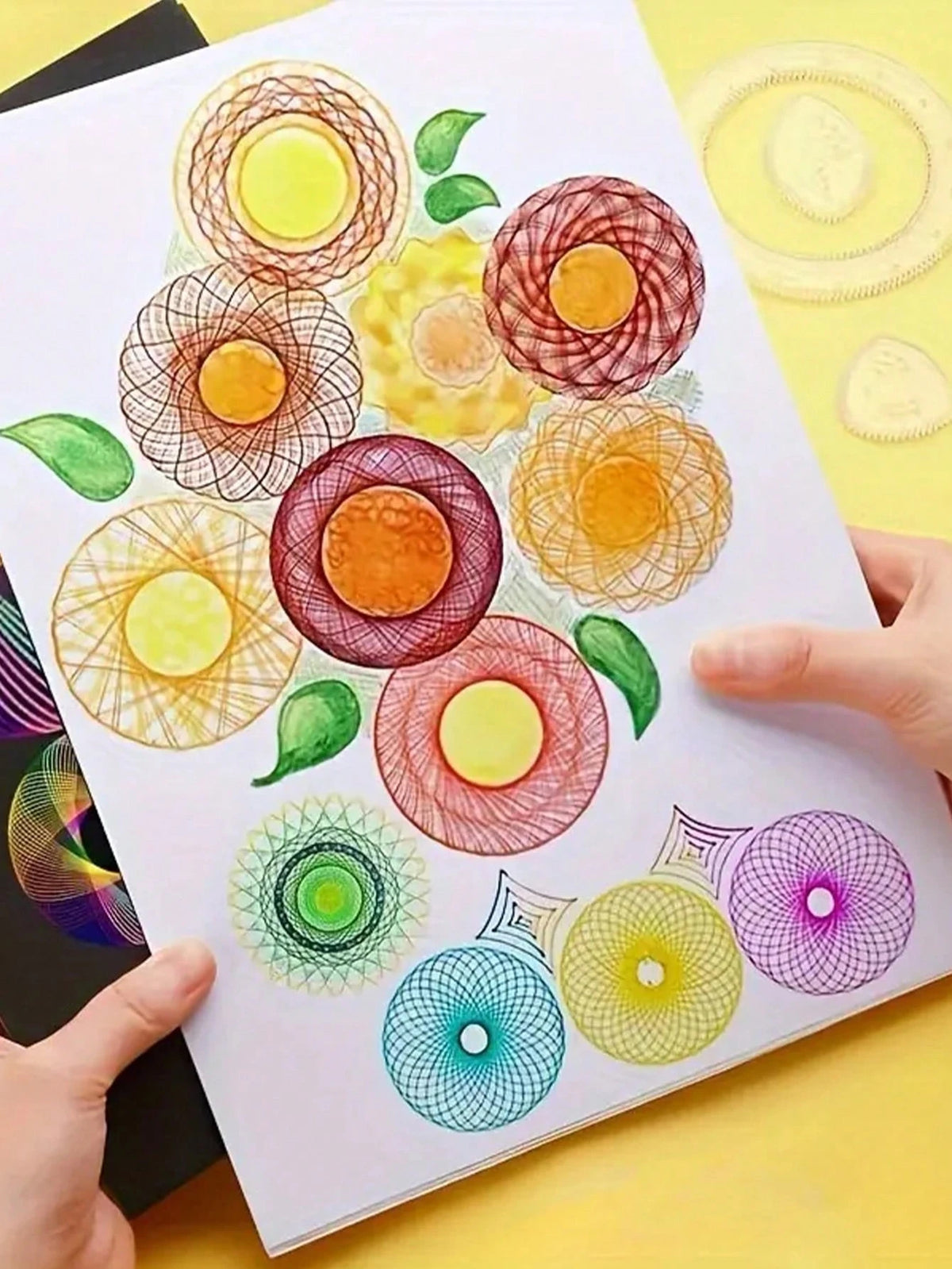 22pcs/Set Magic Painting Tools Stationery Magic Ruler Set Different Kinds Of Paintable Rulers Birthday Gift, Christmas Gift, Reward Gift, Back To School