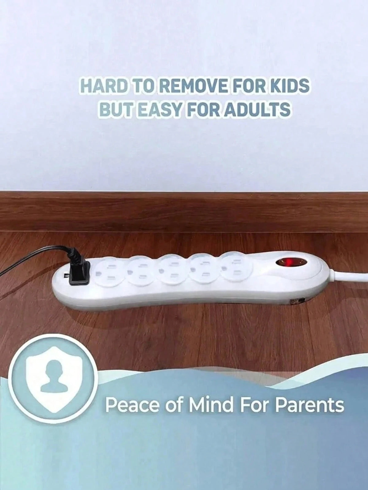 25pcs Baby Outlet Covers, Transparent Child Safety Electrical Protection Caps, EU Power Socket Electrical Socket, Child Plug Protection Covers