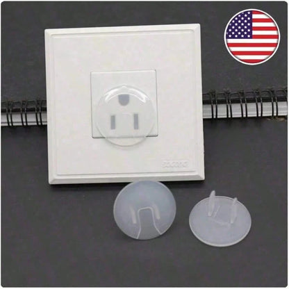 25pcs Baby Outlet Covers, Transparent Child Safety Electrical Protection Caps, EU Power Socket Electrical Socket, Child Plug Protection Covers