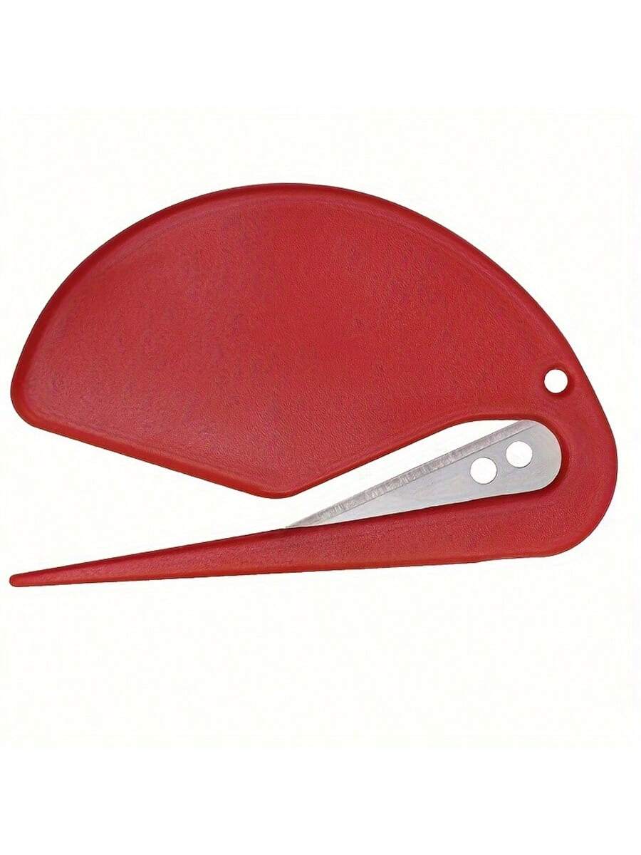 2PCS Compact Plastic Letter Opener- Durable, Multifunctional, Perfect For School And Office Supplies- Available In Vibrant Colors