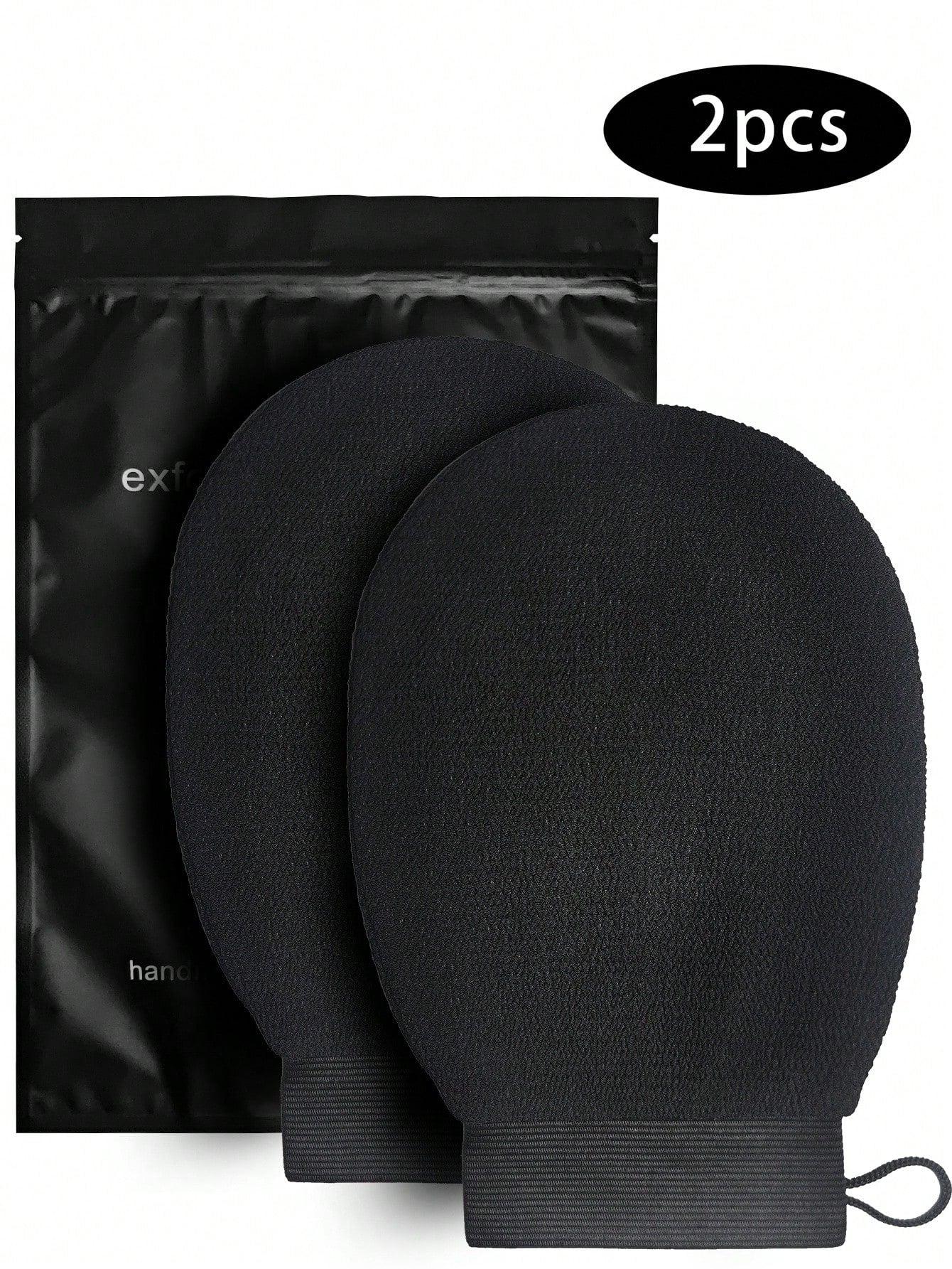 2pcs Deep Exfoliating Mitt- 100% Viscose Fiber Scrub Glove For Cleaning Skin And Sloughing Off Dead Skin And Dirt, Bath And Body Works, Shower, Living Room Home Bedroom Bathroom House Decor, Travel S