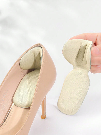 2pcs Heel Pads Inserts For Loose Shoes, Fit Men And Women With Too Large Shoes, Improve Shoe Fit And Comfort By Cushioning Heel, Prevent Slipping And Blisters For Outdoor, Sport, Travel, Household, Of