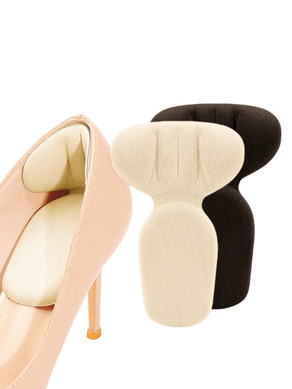 2pcs Heel Pads Inserts For Loose Shoes, Fit Men And Women With Too Large Shoes, Improve Shoe Fit And Comfort By Cushioning Heel, Prevent Slipping And Blisters For Outdoor, Sport, Travel, Household, Of