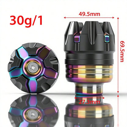 2pcs Motorcycle Frame Slider Crash Protector, Designed For Motorcycle Anti-Fall Bumper, Universal Motorcycle Electric Bike Front Fork Protective Cup Slider Pad Anti-Fall Guard Plate, Suitable For Off