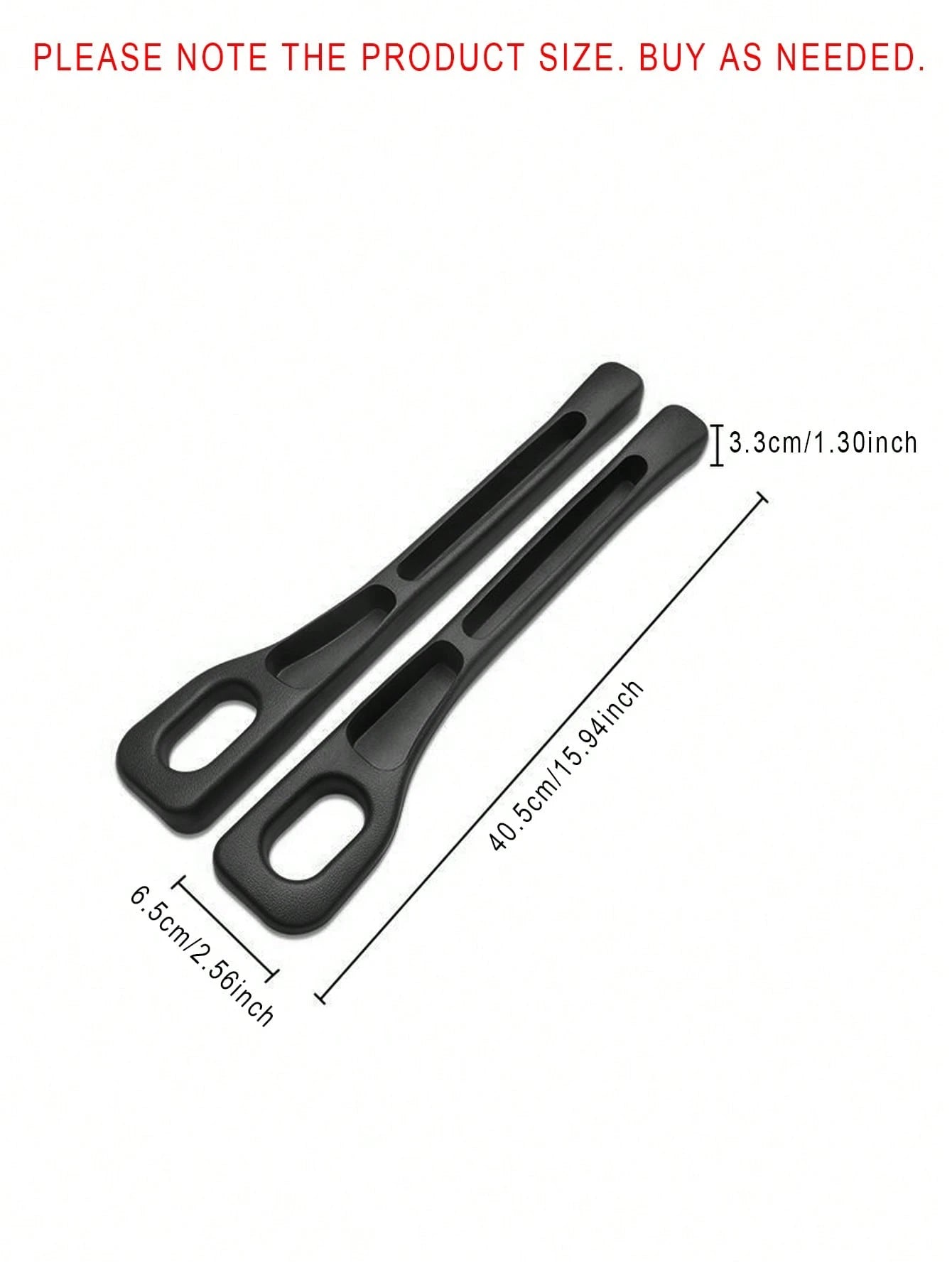 2pcs New Black Car Seat Gap Filler Crevice Organizer Storage Accessories