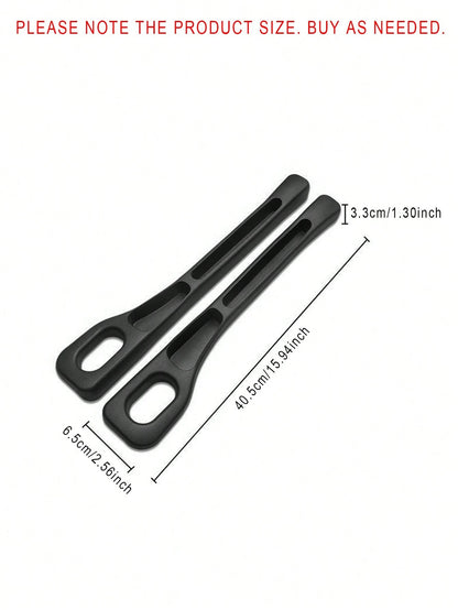 2pcs New Black Car Seat Gap Filler Crevice Organizer Storage Accessories