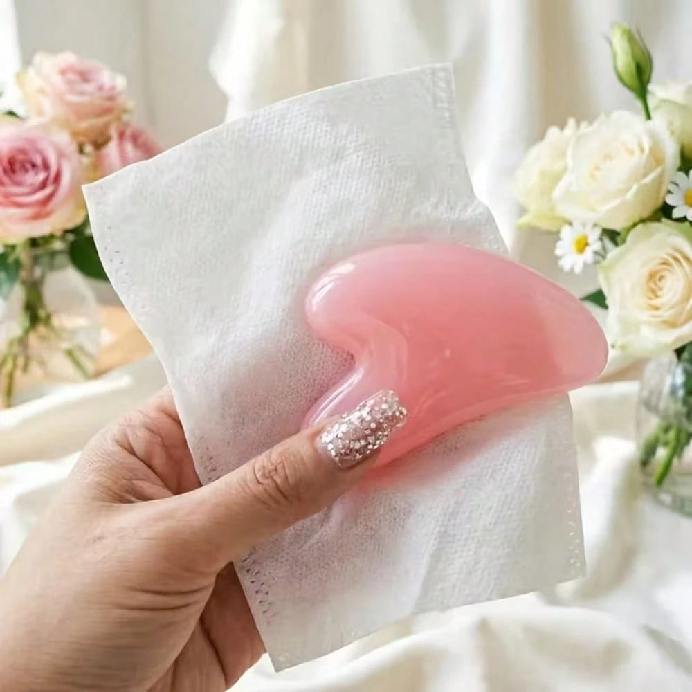 2pcs Pink Heart-Shaped Roller Massager, Suitable For Face And Back Massage, No Battery Required, Fragrance Beauty Device, Facial Massage Tool| Elegant Design| Gua Sha Tool