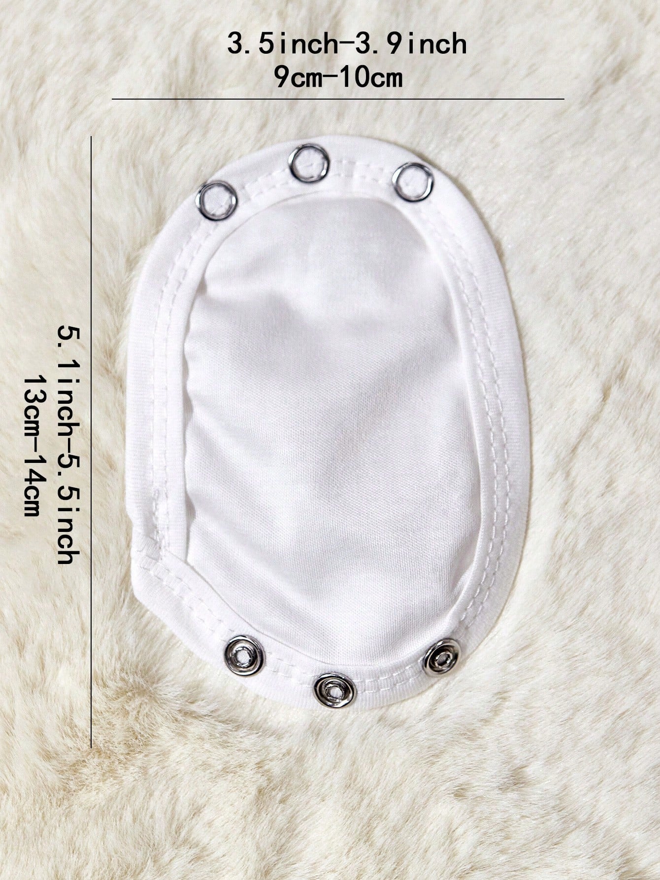 2pcs Single-Layer Fabric Diaper (Thin, Please Note Metal Button Size To Avoid Mismatch) For Baby Crawling Clothes/ Bodysuit/ Jumpsuit Extended Clipsbaby Shower Family Decorations Gifts