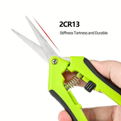 2pcs Stainless Steel Loppers, Flower Branch Shears, Household Pruning Hand Tool, Gardening & Lawn Care, Yard Supplies