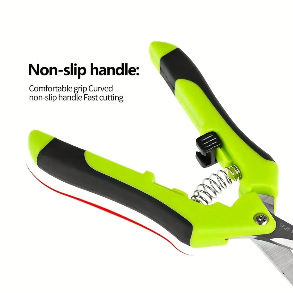 2pcs Stainless Steel Loppers, Flower Branch Shears, Household Pruning Hand Tool, Gardening & Lawn Care, Yard Supplies