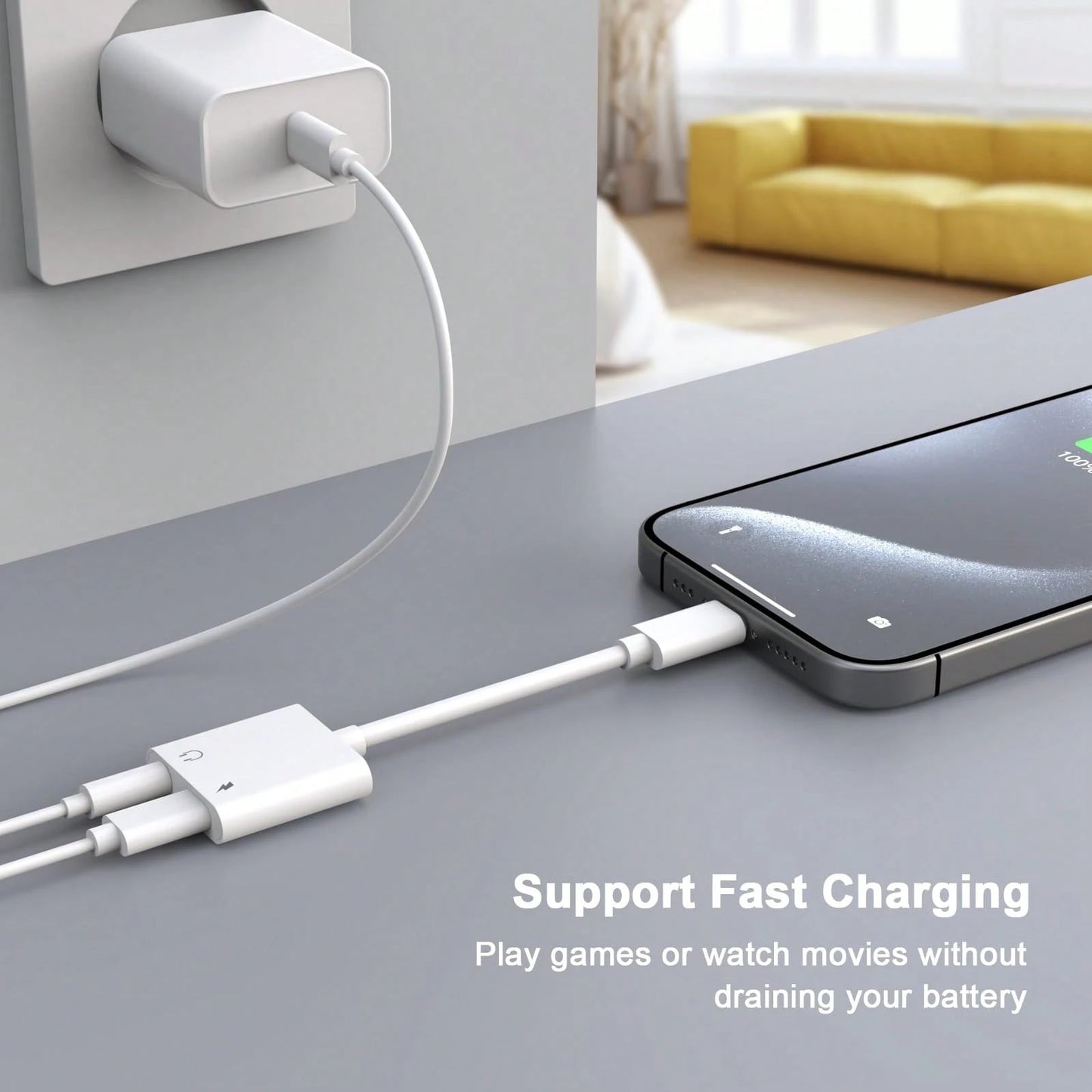 2pcs USB-C To 3.5mm Headphone Jack Adapter, Aux Audio Dongle Cable Compatible With IPhone 16 Pro Max/16 Pro/16 Plus/16/15, S25/S24/S23/S22/S21 Ultra Plus, Series