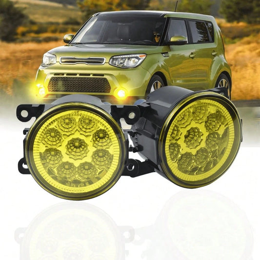 2x Fog Light Driving Lamp H11 110W Fit For 2014 Kia Soul Hatchback 4-Door 1.6L