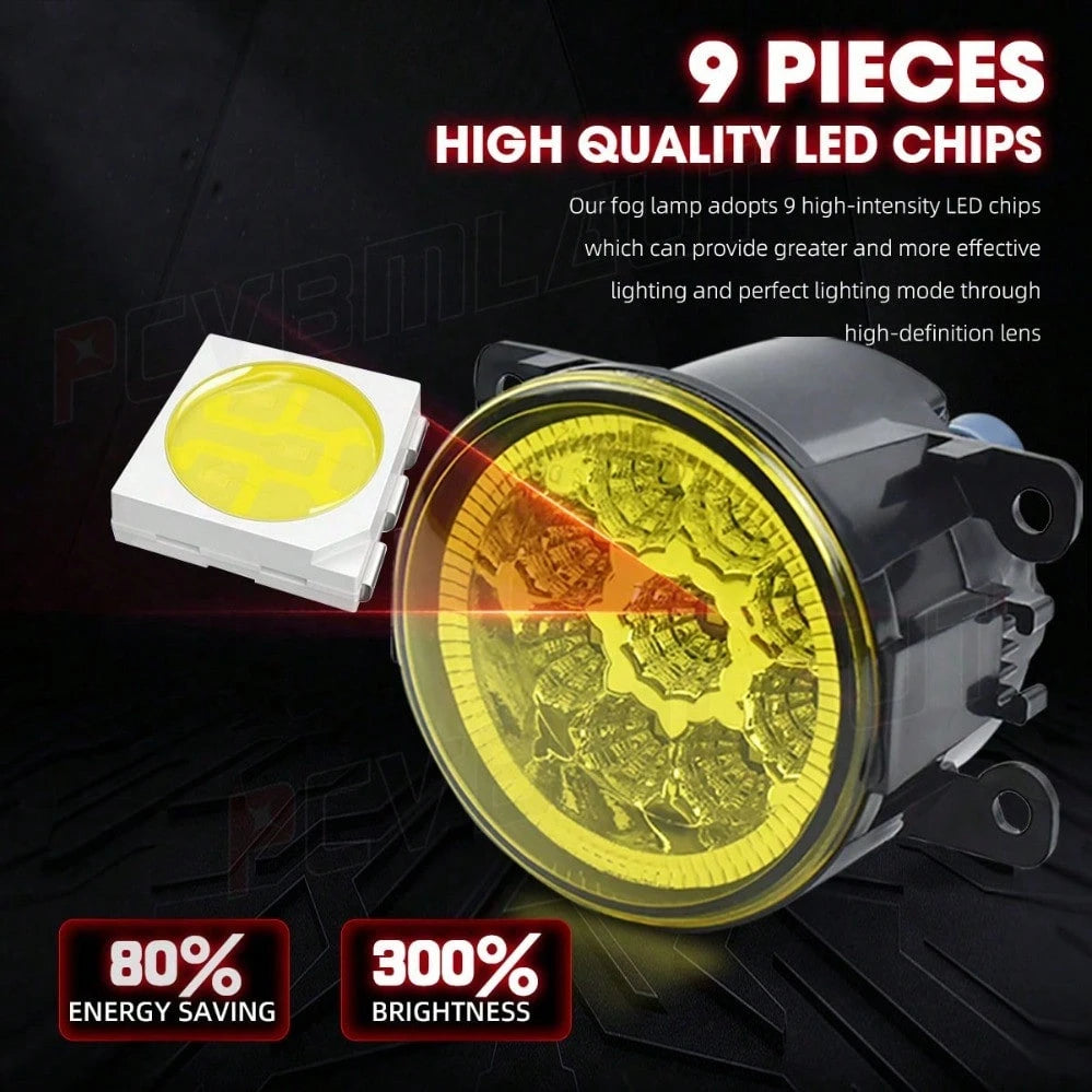 2x Fog Light Driving Lamp H11 110W Fit For 2014 Kia Soul Hatchback 4-Door 1.6L