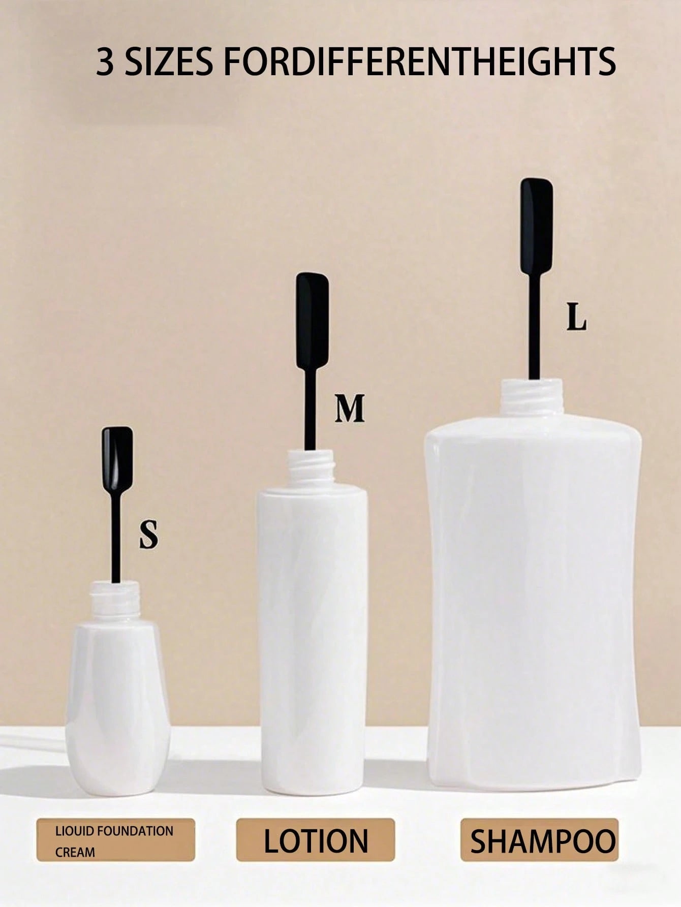 3/2/1-Pack Silicone Empty Bottle Spatula, Spoon, Shower Gel Spatula For Mixing Liquid, Cream Or Flawless Powder Cosmetics, Cosmetic Bottle And Jar Scraper Cosmetic Tools Mini Scraper Set,Remove Every