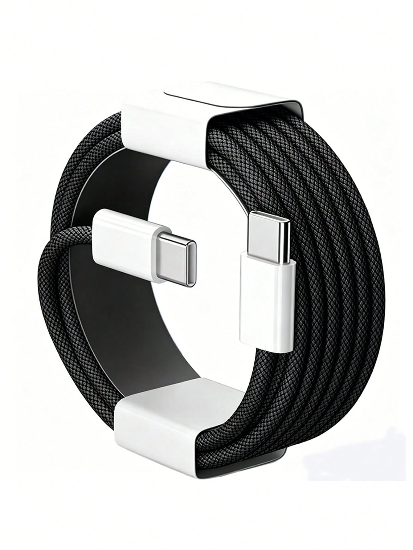 3.3/6.6/10ft Nylon Braided USB-C To Type-C Charging Cable, 60W~18W Fast Charging, Compatible With IPhone 17/16/15/Pro/Pro Max,/Android Phones, Suitable For Indoor/Outdoor/Travel And Car